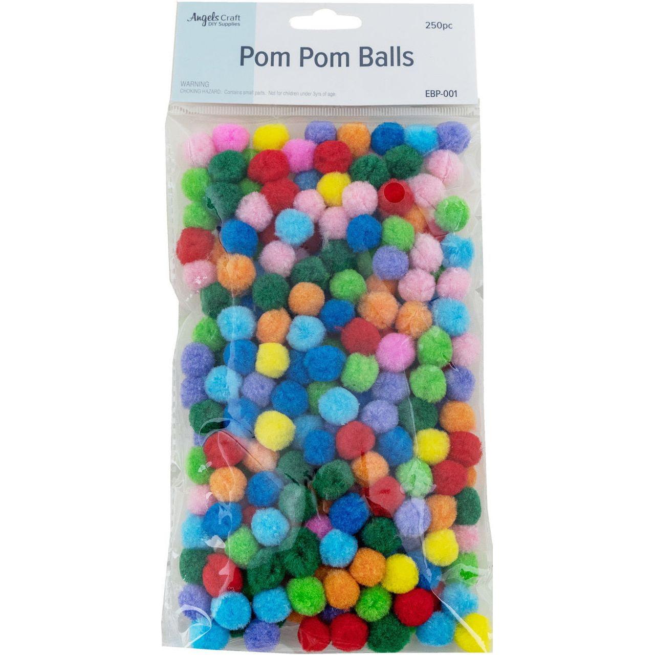 POM POM PUFFY BALLS SMALL 1.5CM 250 PC