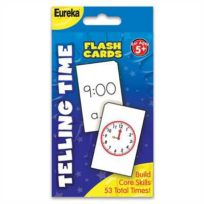 FLASHCARD TELLING TIME
