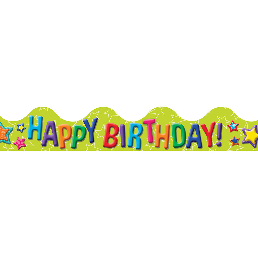 COLOR MY WORLD BIRTHDAY BORDER