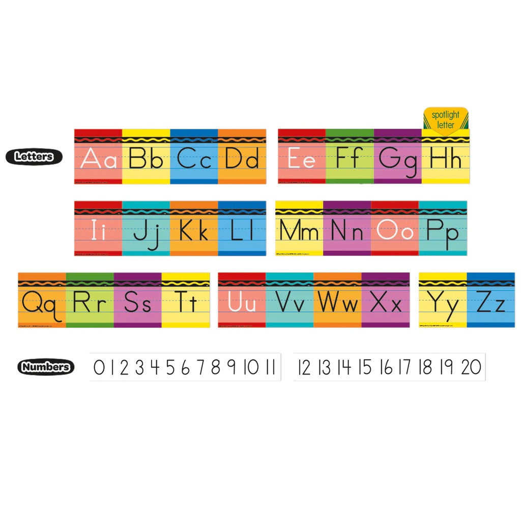 Crayola ALphabet Mini Bulletin Board Set
