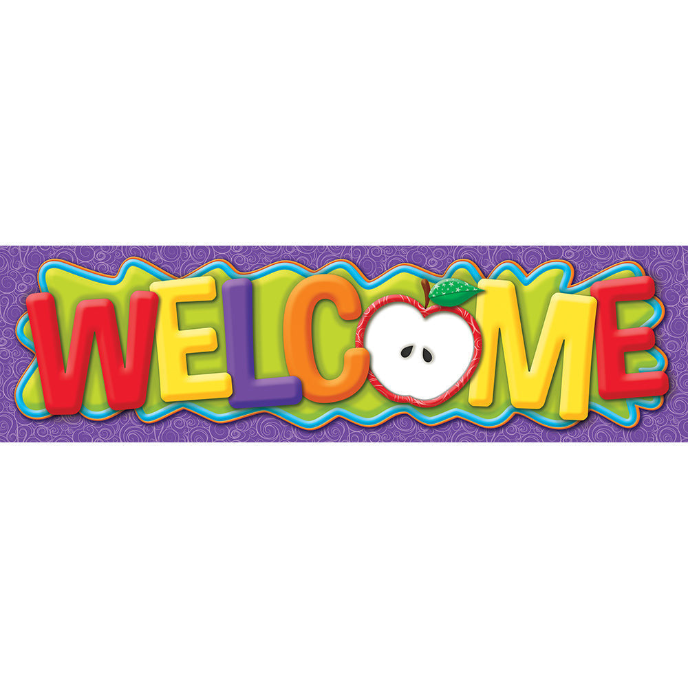 COLOR MY WORLD WELCOME CLASSROOM BANNER