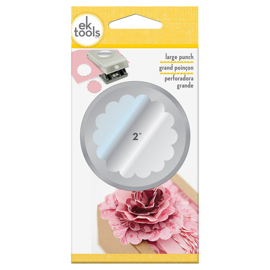 CIRCLE SCALLOP LARGE PUNCH 2IN