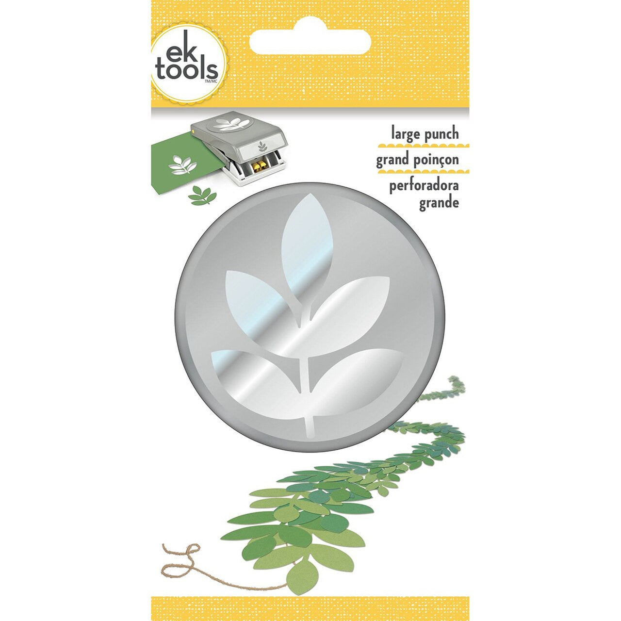 FIVE LEAF BRANCH PUNCH LARGE