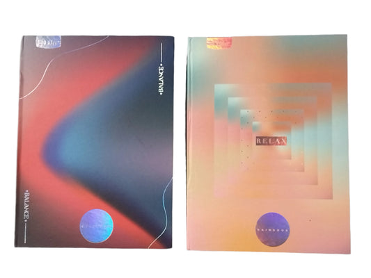 LIBRETA ENGOMADO RAINBOOK