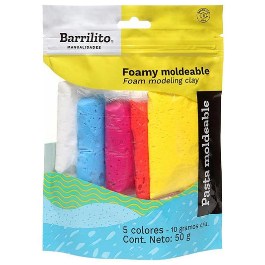 FOAM MOLDABLE ASSORTED COLORS PQ.5