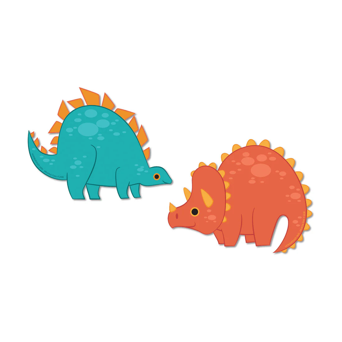 Dino Quest Paper Cut-Outs - JA Riollano