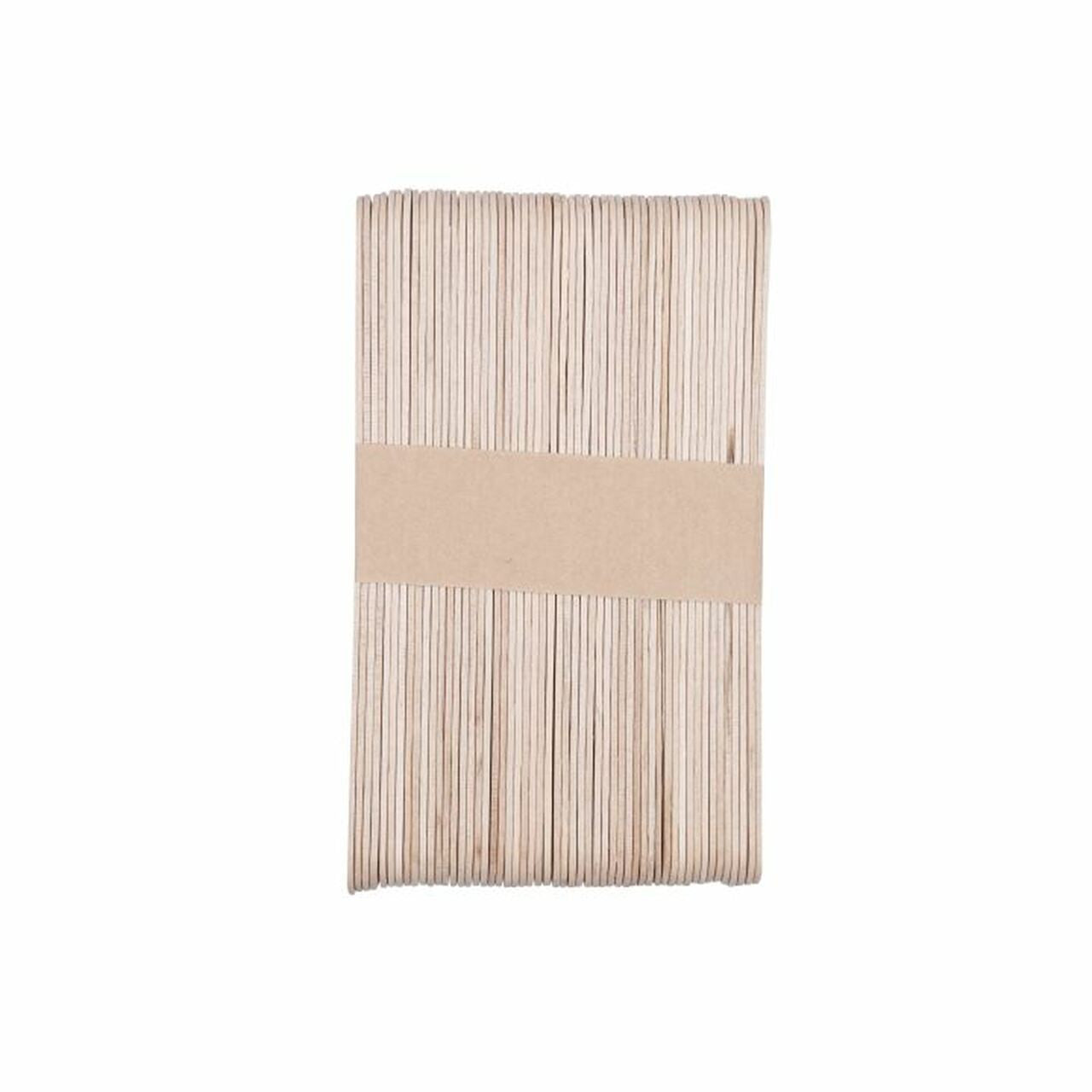JUMBO POPSICLE STICKS 50 CT NATURAL COLORS