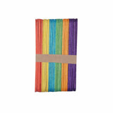 JUMBO POPSICLE STICKS COLORS 50 PC