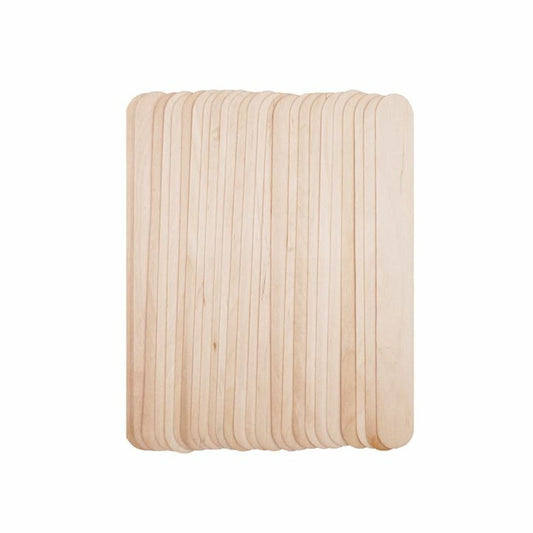 EXTRA JUMBO POPSICLE STICKS 1" X 8" NATURAL 25 CT