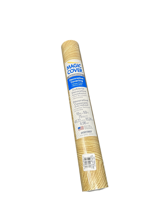 KI CONTACT PAPER GOLDEN OAK 50 FEET