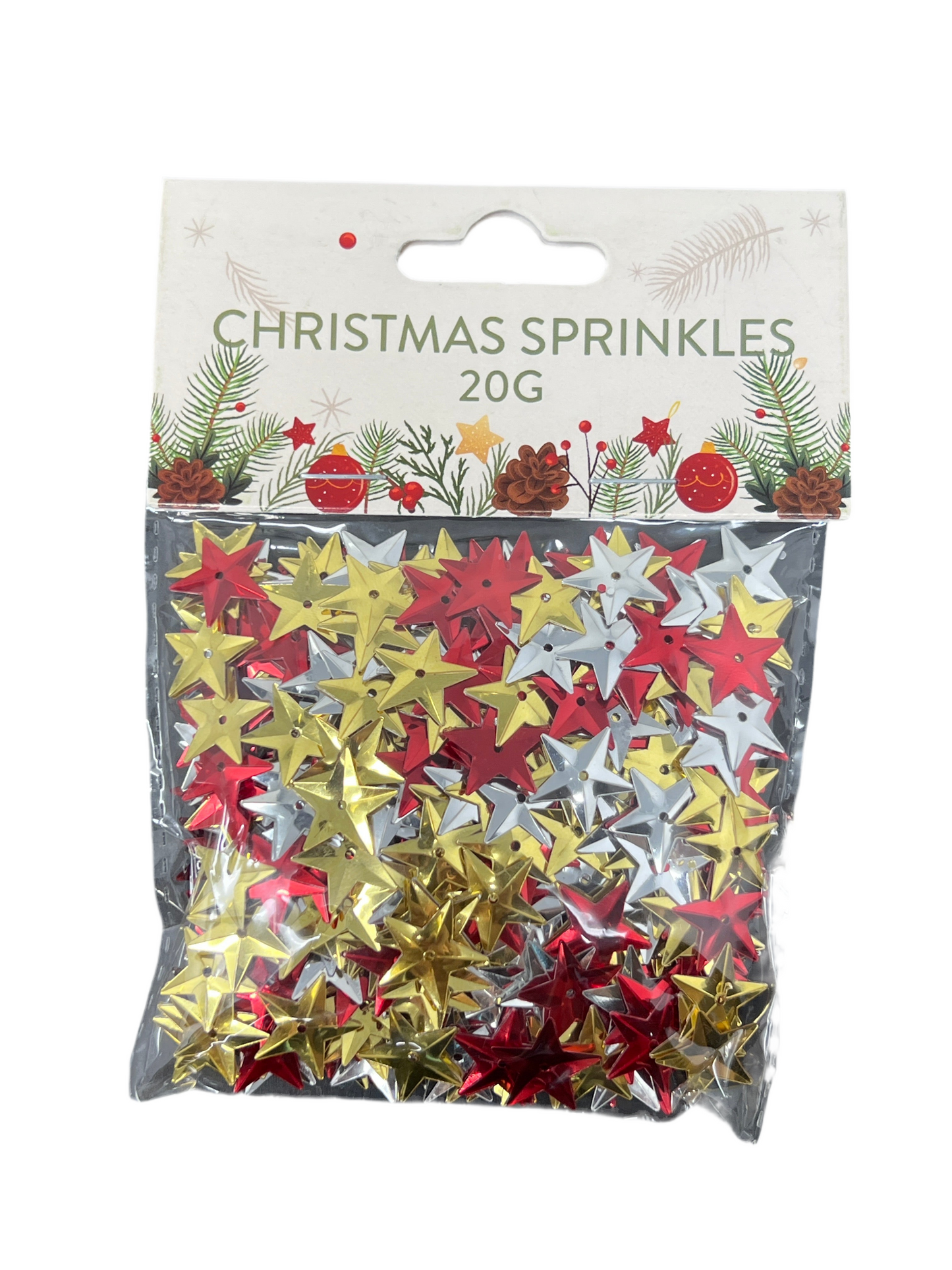 CRISTMAS STAR SEQUIN 20G