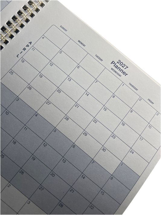 Monthly Poly Minimalist 8.5"x 11"