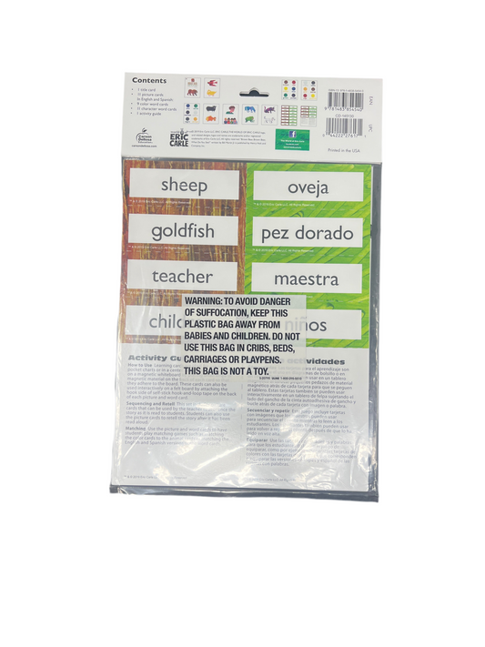 BROWN BEAR, BROWN BEAR, WHAT DO YOU SEE? LEARNING CARDS