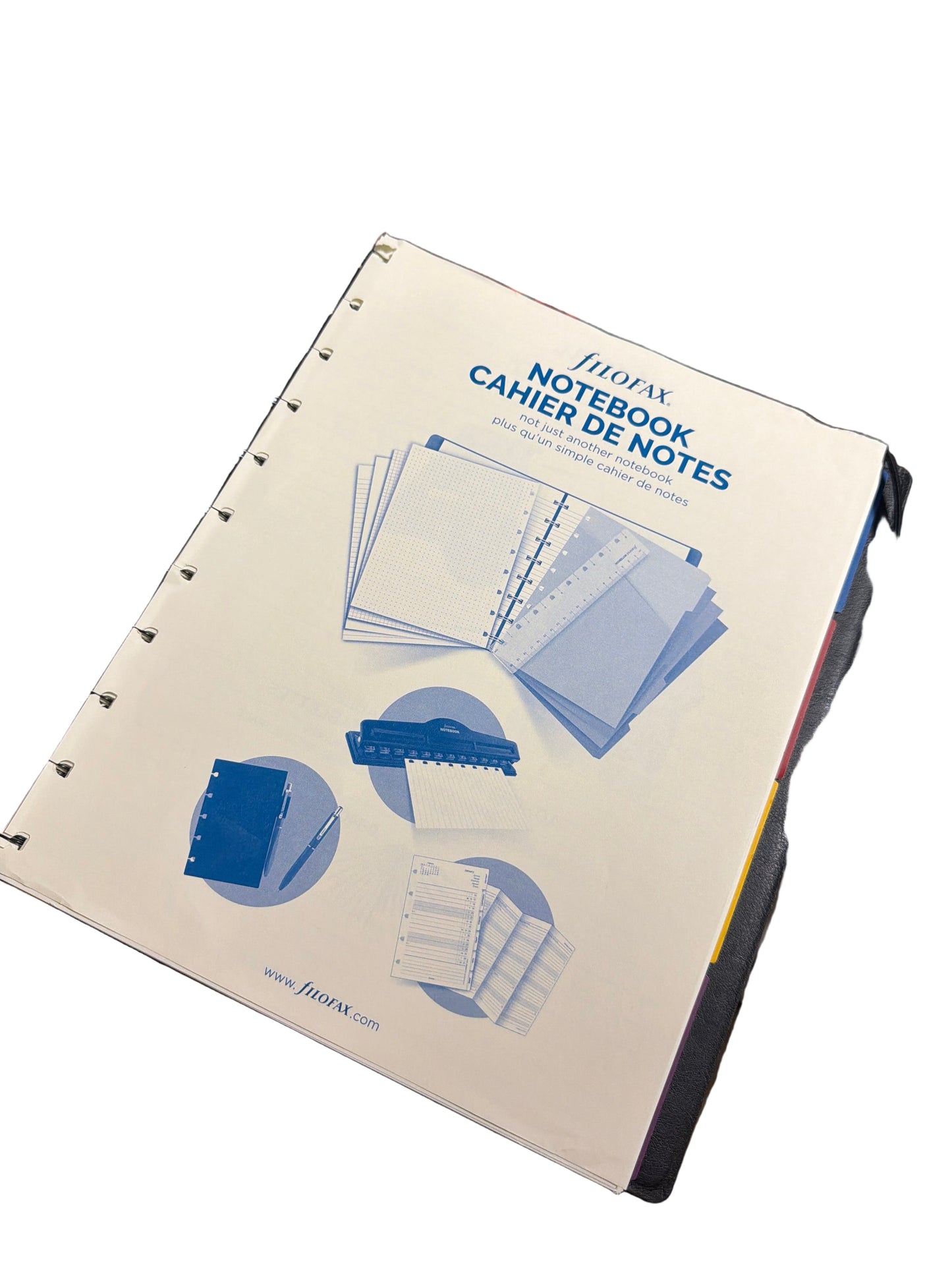 FFAX NOTEBOOK 10-7/8X8-1/2 BLACK