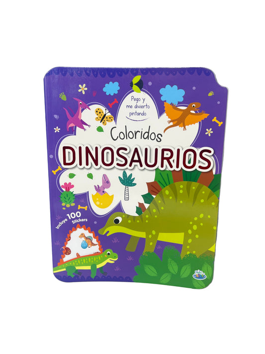 LIBRO | COLORIDOS DINOSAURIO