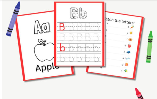 The Alphabet Coloring and Tracing
