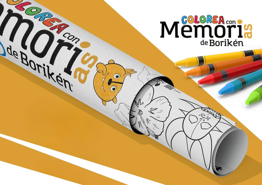 Colorea con Memorias de Borikén