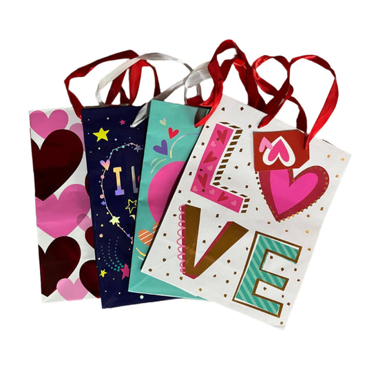 GIFT BAG VALENTINE HOT STAMP