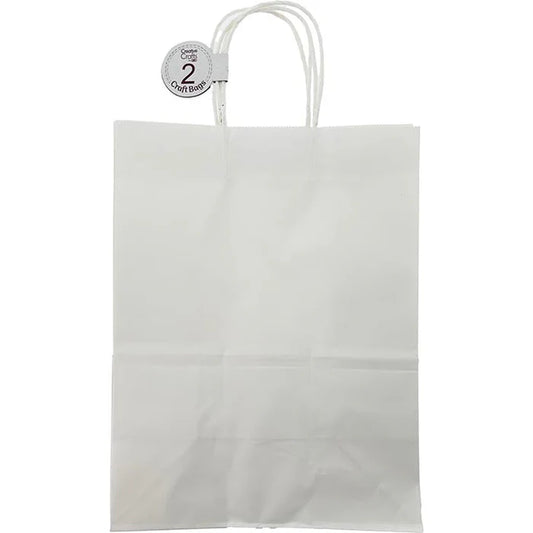 Craft Bag Large | White | 10x5.5x13IN | 2pc