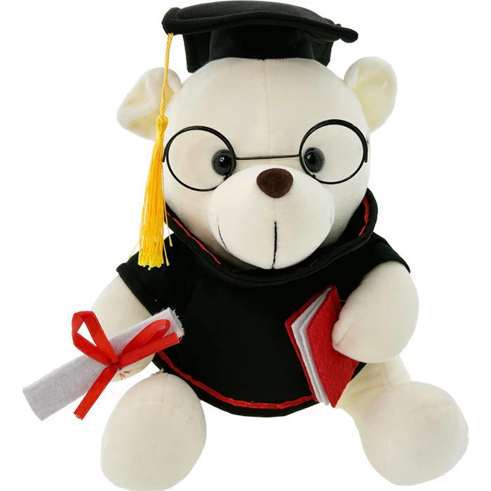 Plush Teddy Bear | White | 7.87in | 20cm