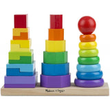 GEOMETRIC STACKER TODDLER TOY