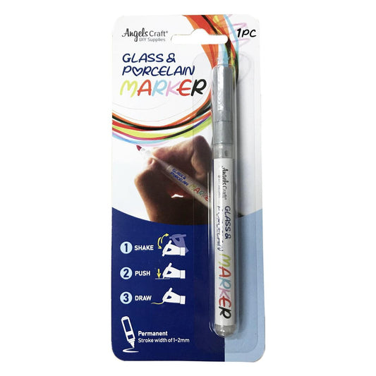 GLASS/CERAMIC MARKER SILVER