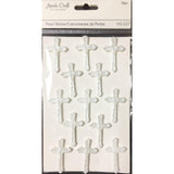 PEARL CROSS STICKERS 13 PC