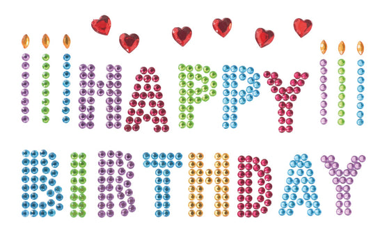 Stone Sticker | Happy Birthday