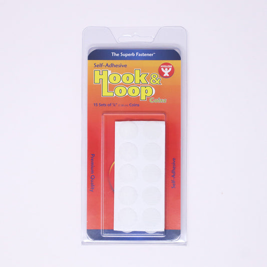 Hook & Loop Fastener - 5/8" Coins