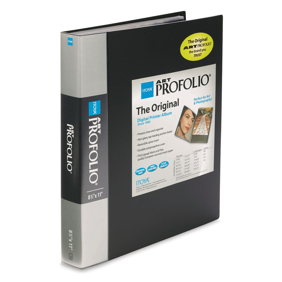 ART PROFOLIO 8-1/2" X 11" 60 PG