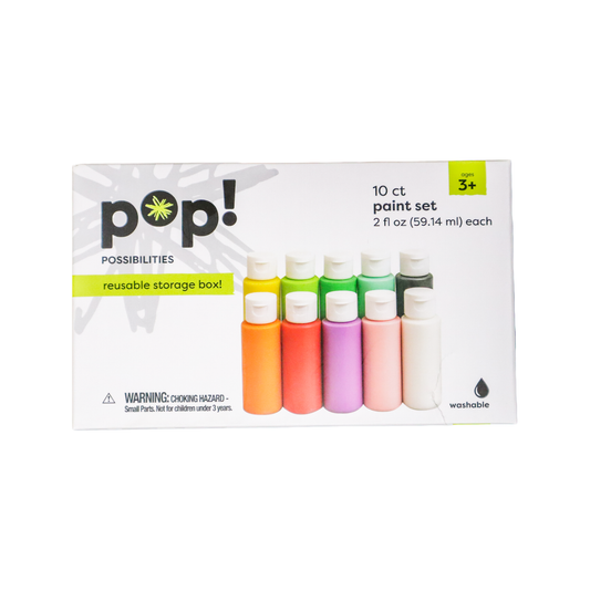 POP! Washable Paint Set 10ct