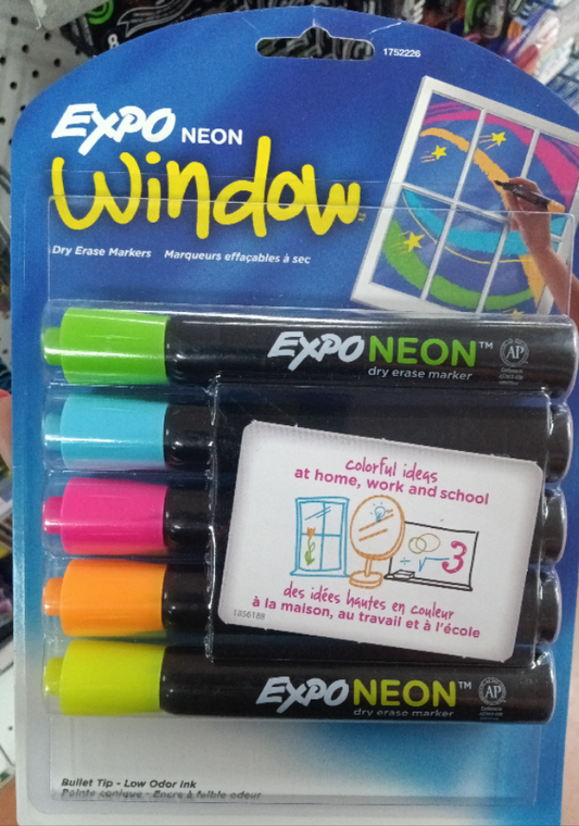 EXPO NEON 5CD ASST BULLET