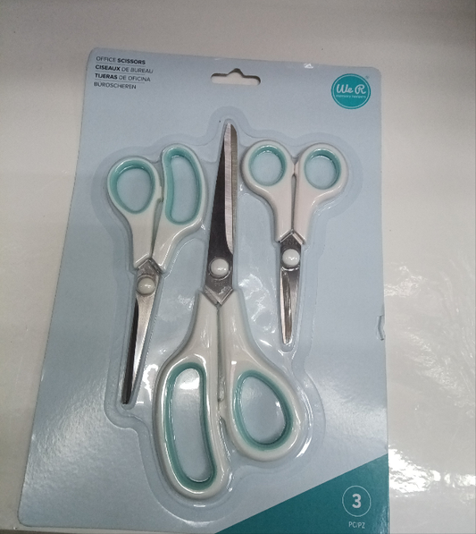 SCISSORS OFFICE 3 PACK