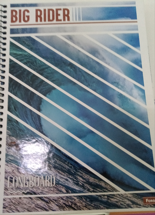 LIBRETA UNIVERSITARIA LONGBOARD HOJAS