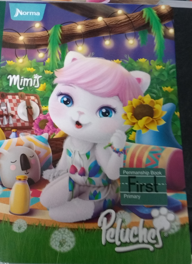 LIBRETA CALIGRAFIA PELUCHES FIRST