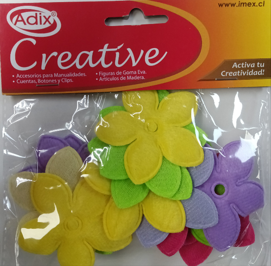 PUFFY PETALOS DE FLORES PK/15PZ