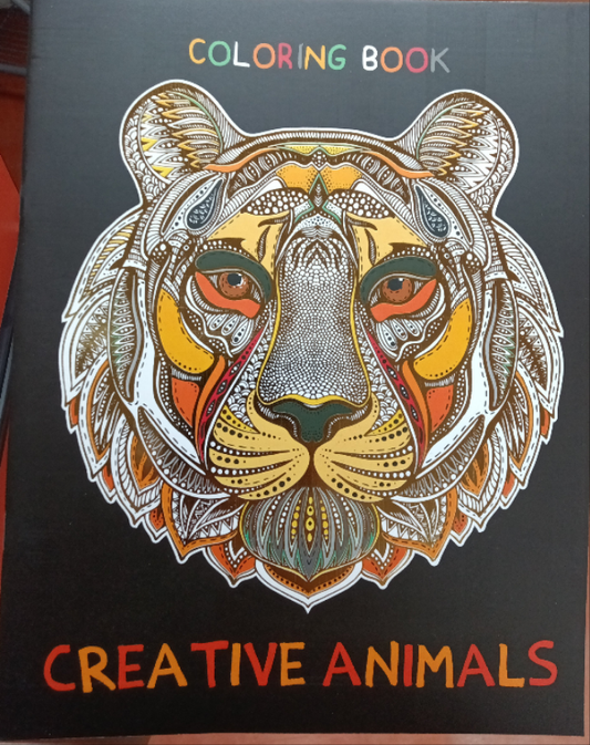 ANIMAL COLORING BOOK FOR ADULTS