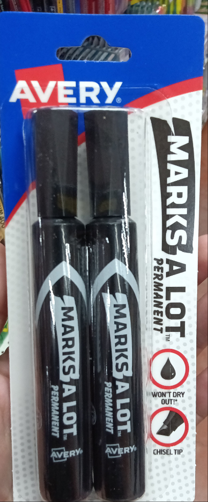 MARK A LOT 2-PACK PERMANENT BLACK