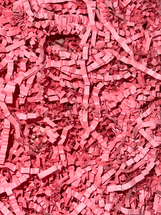 Shredded Filler Paper Light Pink