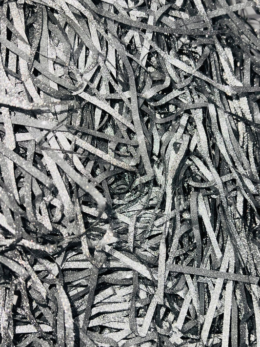 Shredded Filler Paper Silver