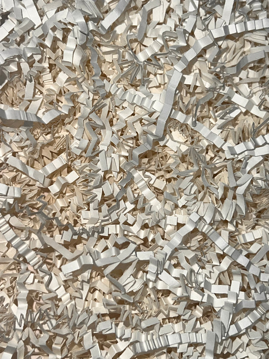 Shredded Filler Paper White