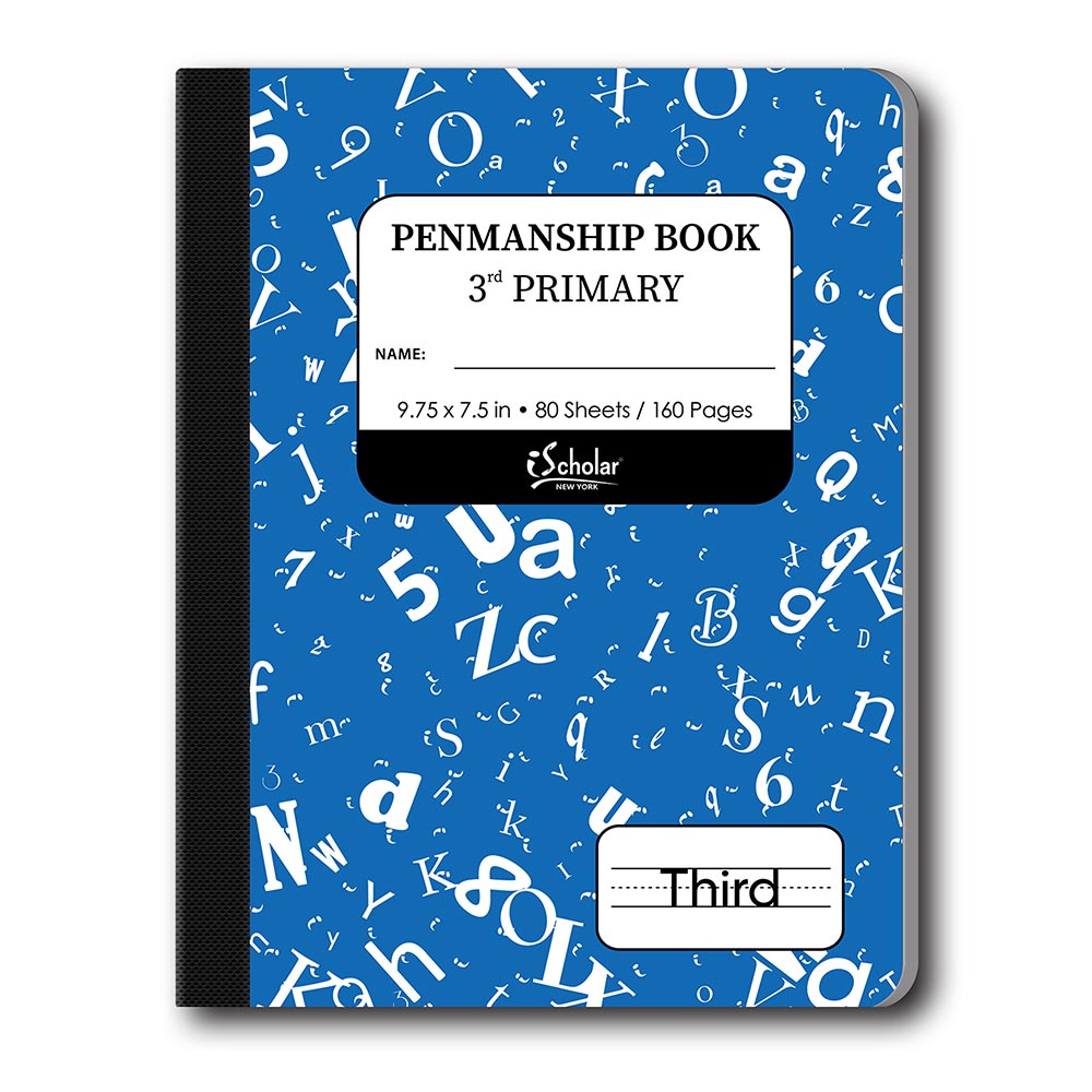 LIBRETA CALIGRAFIA AZUL 160 PG TERCER GRADO