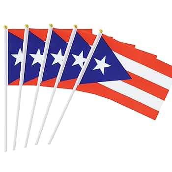 Bandera de Puerto Rico 12x18