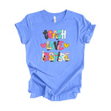 Camisa Teach Love Inspire