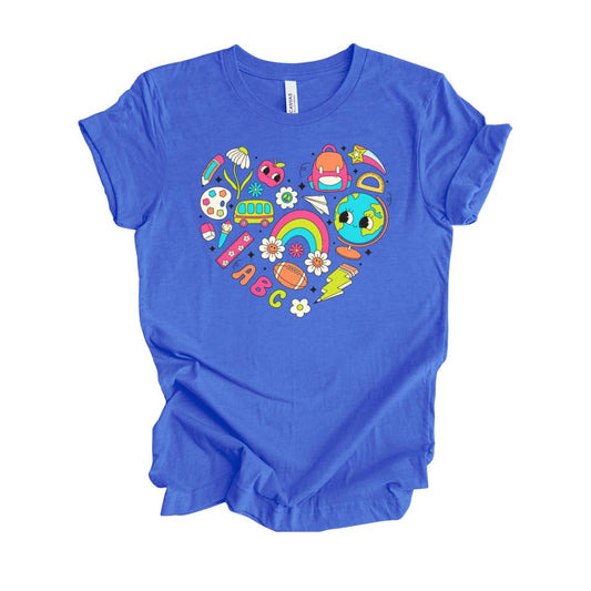 Camisa Back to School Doodle