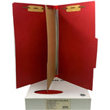 FILE FOLDER 1 PARTITION RED LEGAL BOX/20