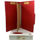 FILE FOLDER 1 PARTITION EX.RED LEGAL BOX/20