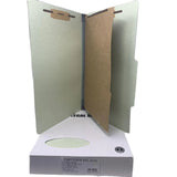 FILE FOLDER 1 PARTITION GREEN LEGAL BOX/20