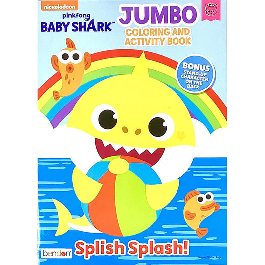 BABY SHARK JUMBO COLORING & ACTIVITY BOOK