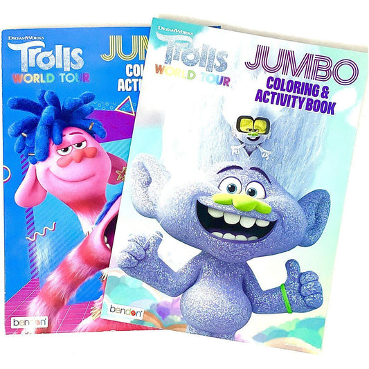 TROLLS 2 COLORING BOOK